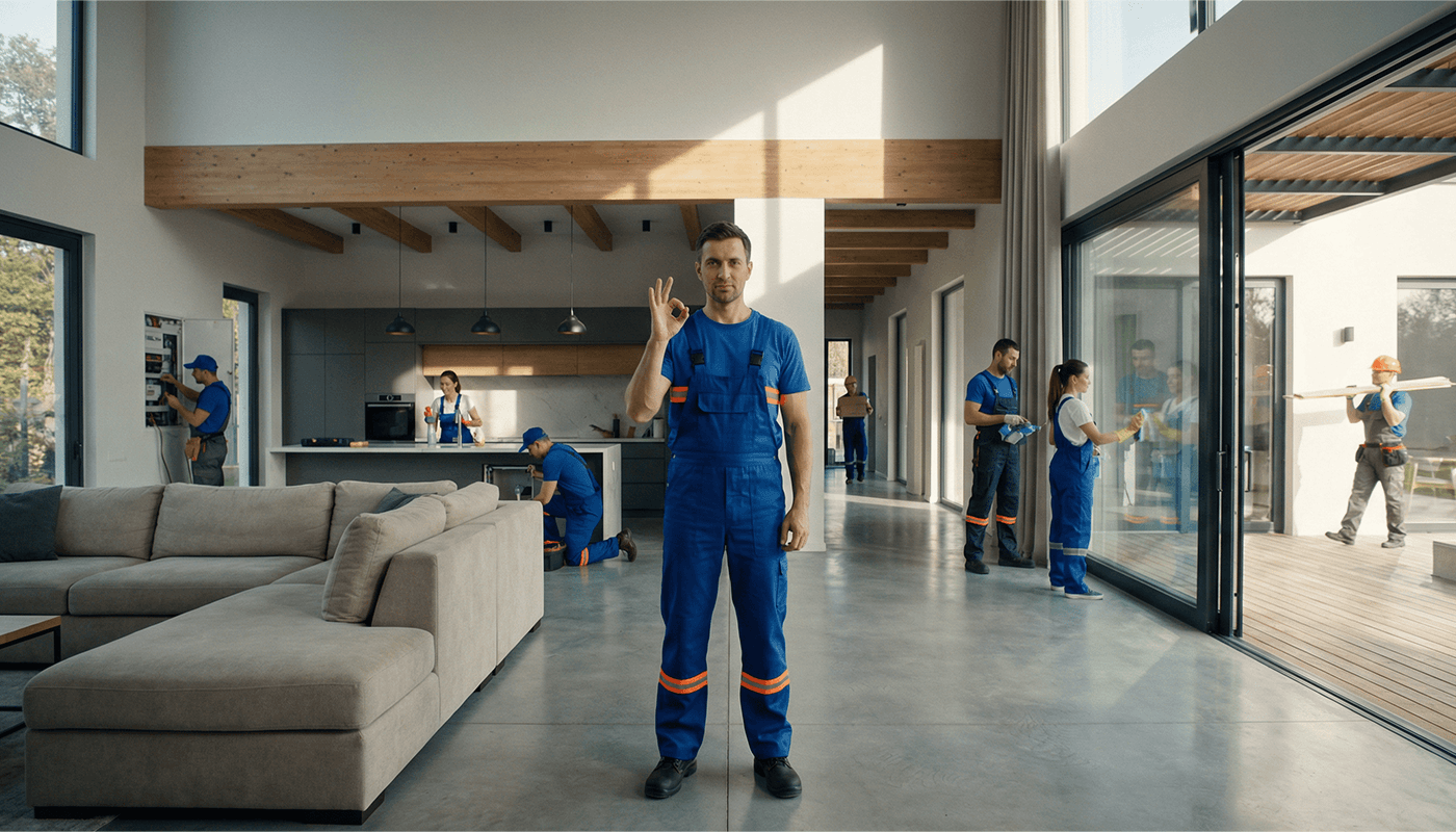 Alle Dienstleistungen für Ihr Zuhause an einem Ort